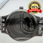 Bulova Ladies Crystal Phantom Silver-Tone Stainless Steel Watch, 96L243