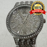 Bulova Ladies Crystal Phantom Silver-Tone Stainless Steel Watch, 96L243