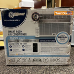 GE 8,000 BTU Smart Electronic Window Air Conditioner for Medium Rooms up to 350 sq. ft.