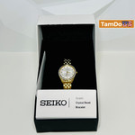 Seiko $350 Essentials Quartz Silver Dial Ladies Watch SUR394