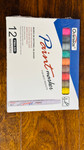 (2 BOXES= 24Ea) Overseas PMA-520 Paint Markers, Permanent Oil Based (12 Colors)