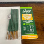 2 Pack | Murphy's Naturals Mosquito Repellent Incense Sticks, 12 Sticks