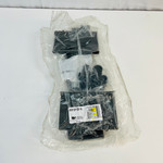 Knape & Vogt 8091SP EB 16" Pocket Door Slide Hardware Without Hinge Plates Black