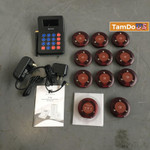 Retekess T119 Restaurant Pager System Guest Queuing 10 Buzzers Food Truck Cafe