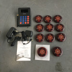 Retekess T119 Restaurant Pager System Guest Queuing 10 Buzzers Food Truck Cafe