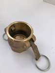 1-1/2" PT Coupling Brass Cam & Groove Coupler 15D Female NPT Threads