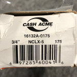 (Lot of 7) CASH ACME Nclx-5 Temperature Relief Valve For Water Hose 3/4" 175 Psi