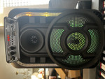 Max Power Karaoke Speaker MPD823-GLOW 8 Single 8-inch with Mic & Remote