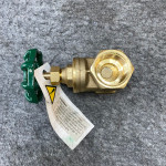 WEBSTONE H-10134W Gate Valve, Forged Brass, Hard Seat 200 CWP/125 WSP