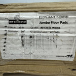 Elephant Brand Jumbo Floor Pads 20" J20-0 (Qty: 12 Pads)