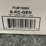 RDI S-KC-GEN Magnetic Stripe Keycard, Case Of 500