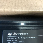 Powerextra BP-222 Lithium-ion Rechargeable Battery 15000mAh 222Wh 14.8V