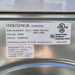 Insignia - 4.4 Cu. Ft. 16-Cycle Stackable Electric Dryer with Ventless Drying and ENERGY STAR Certification