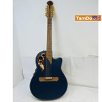 Ovation Adamas 1588GT-8X 12 String Deep Bowl Cutaway Hawaiian Blue Guitar