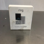 Ring - Wi-Fi Smart Video Doorbell - Wired with Chime - Black