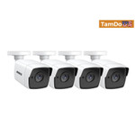 ANNKE 4x 5MP CCTV Security Camera Outdoor IR Home Survelliance Motion Detection