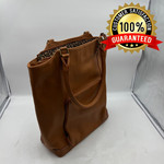 Solo Vestry 15.6 inch Bucket Tote With 15.6" Laptop Pocket, Tan