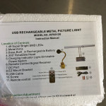 Generic Rf00120 Usb Rechargeable Metal Picture Light
