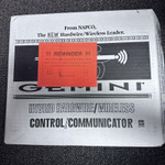 Napco Security Gem-p801 Security Panel, 9 Zones W/ Gem-rp8 Keypad & Ss100h