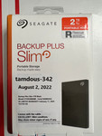 Seagate STHN2000400 Backup Plus USB 3.0 2TB External Hard Drive - Black