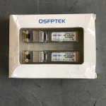 (Lot Of 2) Qsfptek Qt-sfp-10g-t Compatible Sfp+ 10G RJ45 30M Transceiver Module