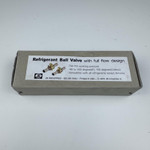 JB Industries 5/8" ODS Full Flow Refrigerant Ball Valve w/Access Valve V34502