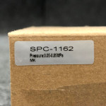 (Lot of 2) Air Pressure Regulator With Gauge Spc-1162
