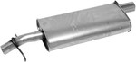 Walker Soundfx 18220 Direct Fit Exhaust Muffler 2.5" Inlet (id) 2.25" Outlet