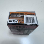 (Lot of 6) Fas-n-Tite #6 x 1-1/4-in Bugle Coarse Thread Drywall Screws 245