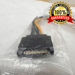 Monoprice SATA Cable (0.67 Feet - Black | SATA 15pin to 6pin PCI Express Card Power Cable