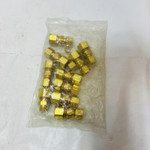 10x Brass Compression Fittings P-62-R-86-LF-B10, Lead Free, 1/2” OD, Union Coupling