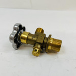 Sherwood Brass Propane / Gas Cylinder Valve - MADE IN USA