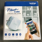 Brother P-touch Cube PT-P300BT Label Maker, Bluetooth, Connected, Mobile App