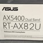 ASUS RT-AX82U AX5400 Dual Band WiFi 6 Gaming Router, Extendable Mesh, RGB