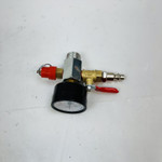 Air Pressure Gauge 0-150 PSI w/ Quick Connect Fitting