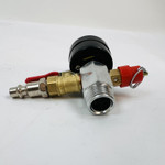 Air Pressure Gauge 0-150 PSI w/ Quick Connect Fitting