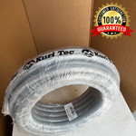 Kuri Tec Clearbraid K3150-12x100 PVC Beverage Clear Hose 100 ft 3/4” ID 1.031”OD