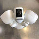 Ring Floodlight Cam Pro Wired Outdoor Security Camera 1080p HD Motion Detection
