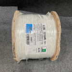 UL3266 18(16) AWG White XLPE Wire, 300V, 5000FT Spool, RoHS Compliant