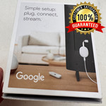 GOOGLE Chromecast Google TV (4K) Streaming Stick w/ Remote Control Snow [GZRNL]