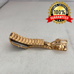 Wittnauer Men's Quartz $575 Diamond Accent Gold-Tone 49mm Watch WN3092