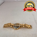 Wittnauer Women's Watch $675 WN4106 Diamond Accent Gold-Tone sapphire crystal