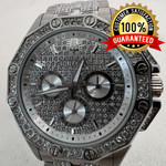 Bulova Octava Stainless Steel Swarovski Crystals Men’s 42mm Watch - #96C134