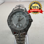 Bulova $395 White Dial Stainless Steel Bracelet Phantom 96L291