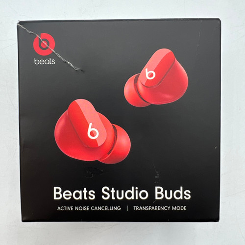 Beats Studio Buds True Wireless Noise Cancelling Earphones – Beats, Red (New)