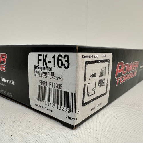 Power Torque Automatic Transmission Filter Kit, FK-163 (NEW)