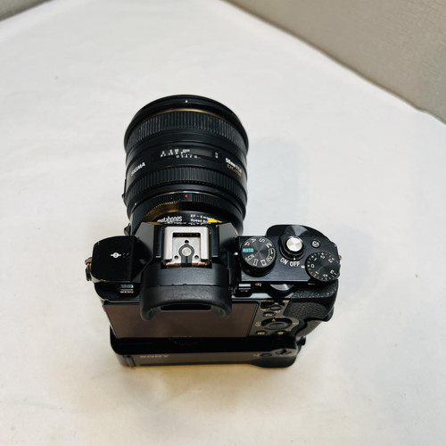 Sony Alpha a7S Digital Camera with (Sigma 50mm f/1.4 EX DG HSM+ Battery Grip)