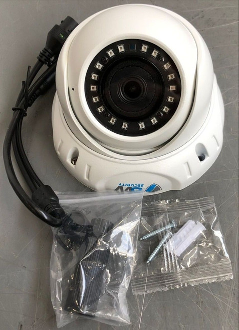 GW Security 5MP HD 1920P Network PoE Dome Weatherproof IP Security Camera