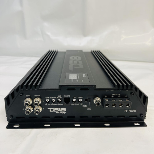 DS18 H-KO5 1-channel Amplifier With Voltmeter 5000 Watts Rms