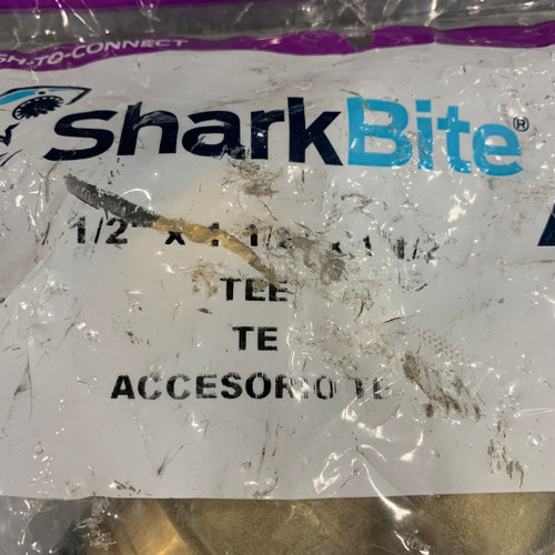 Sharkbite 1/2" X 1 1/2 " X  1 1/2" Tee Fitting